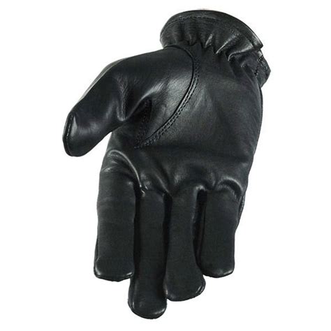 Glove Safety Standards and Certifications Vance GL2083 Womens Summer Black Cowhide Leather Motorcycle Gloves